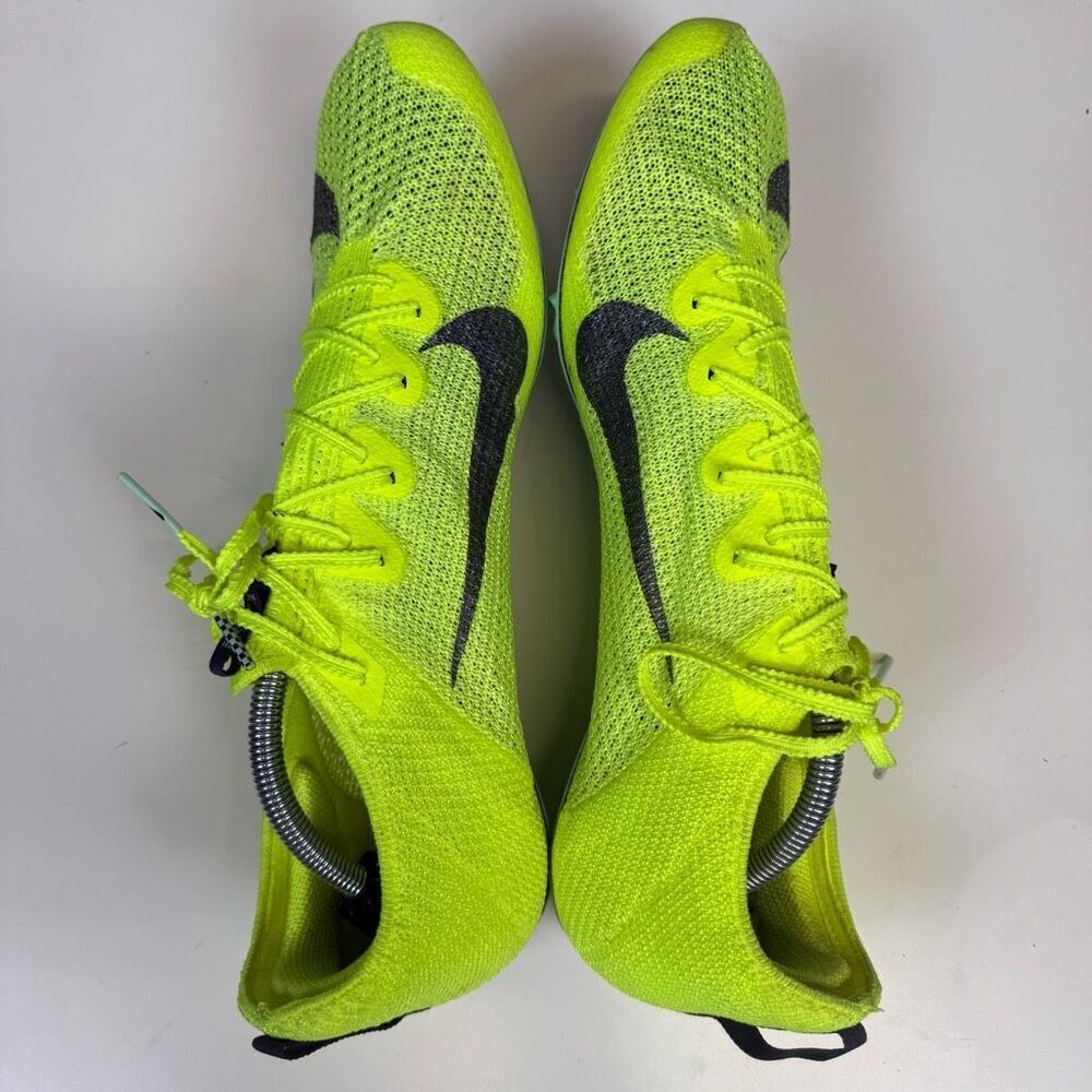 New Nike Zoom Superfly Elite 2 Track Cleats Men's Size 12.5 Green DR9923-700 - Picture 12 of 13